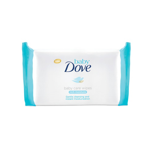 Dove Baby Wipes Rich Moisture, 50 count
